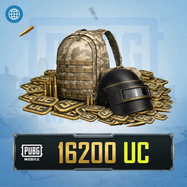 PUBG Mobile 16200 UC