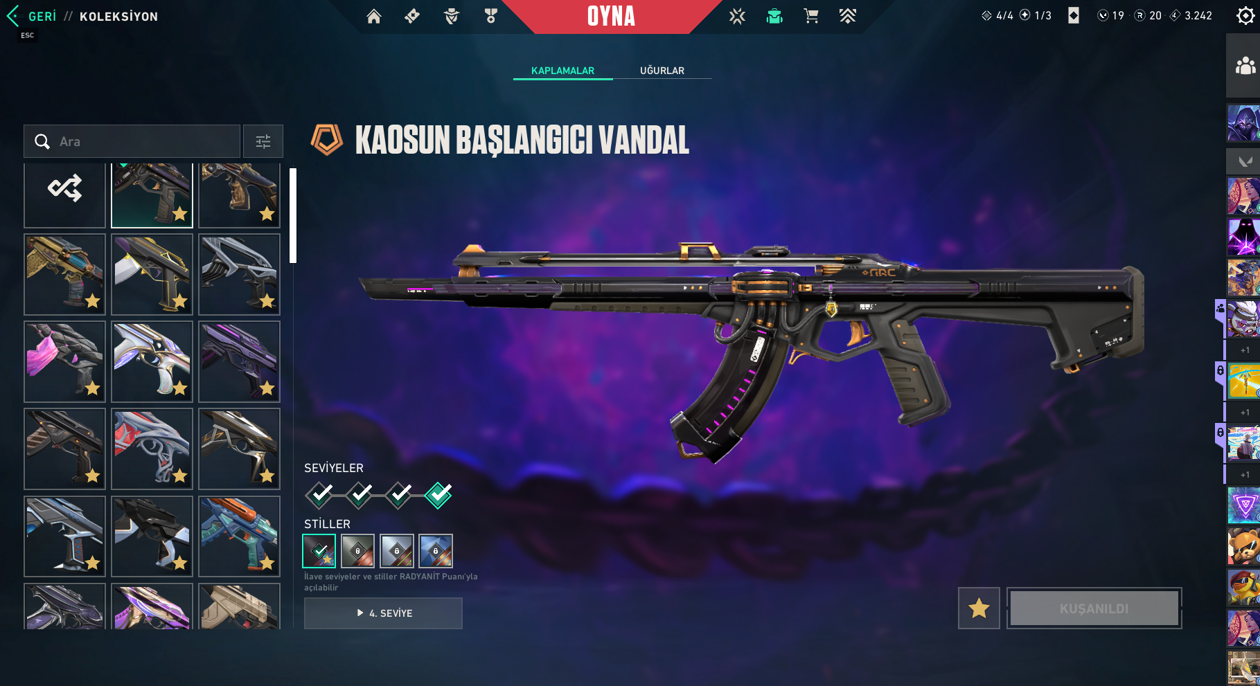 VALORANT HESABIM OG MAİL